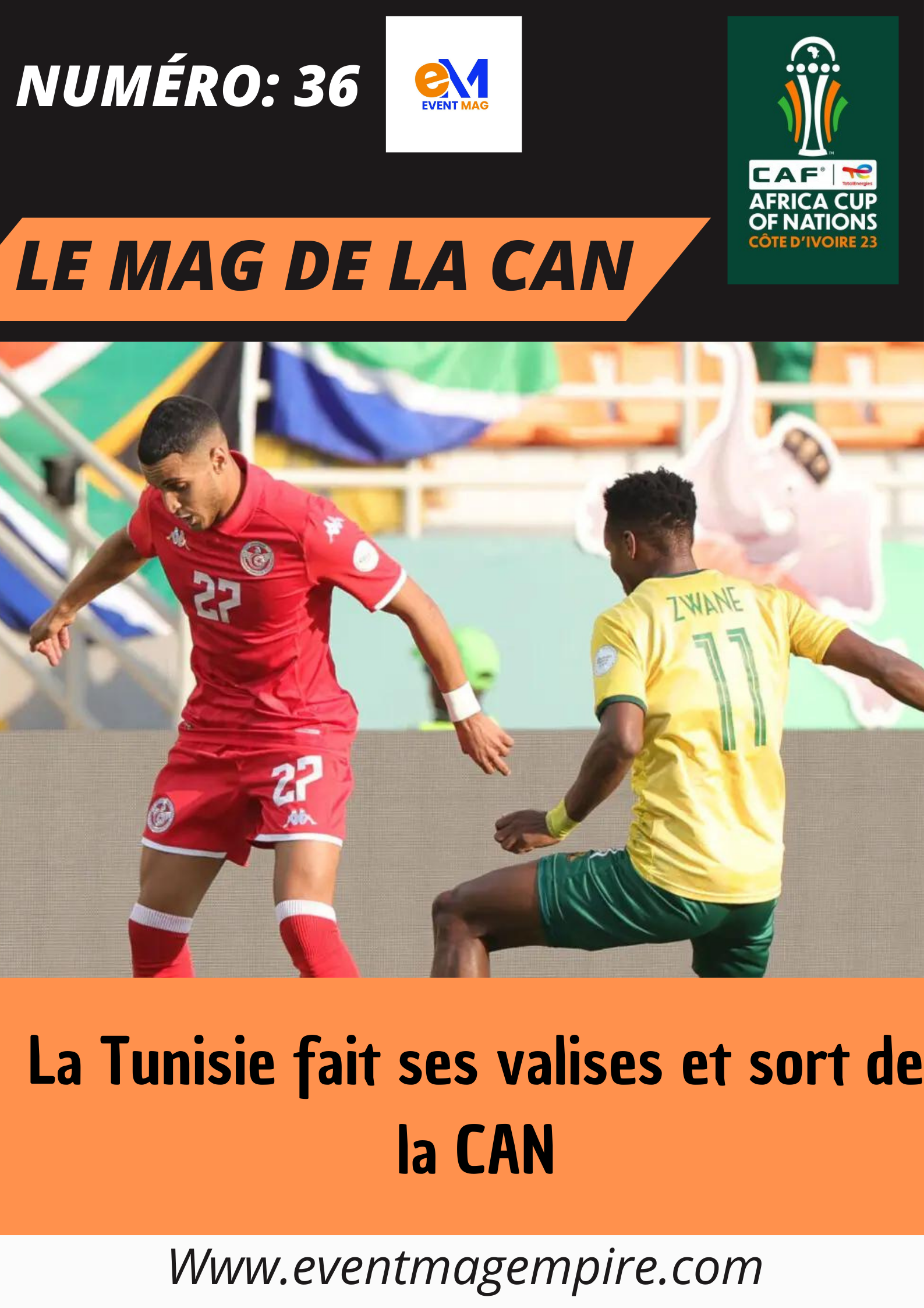 La Tunisie sort de la CAN 2023