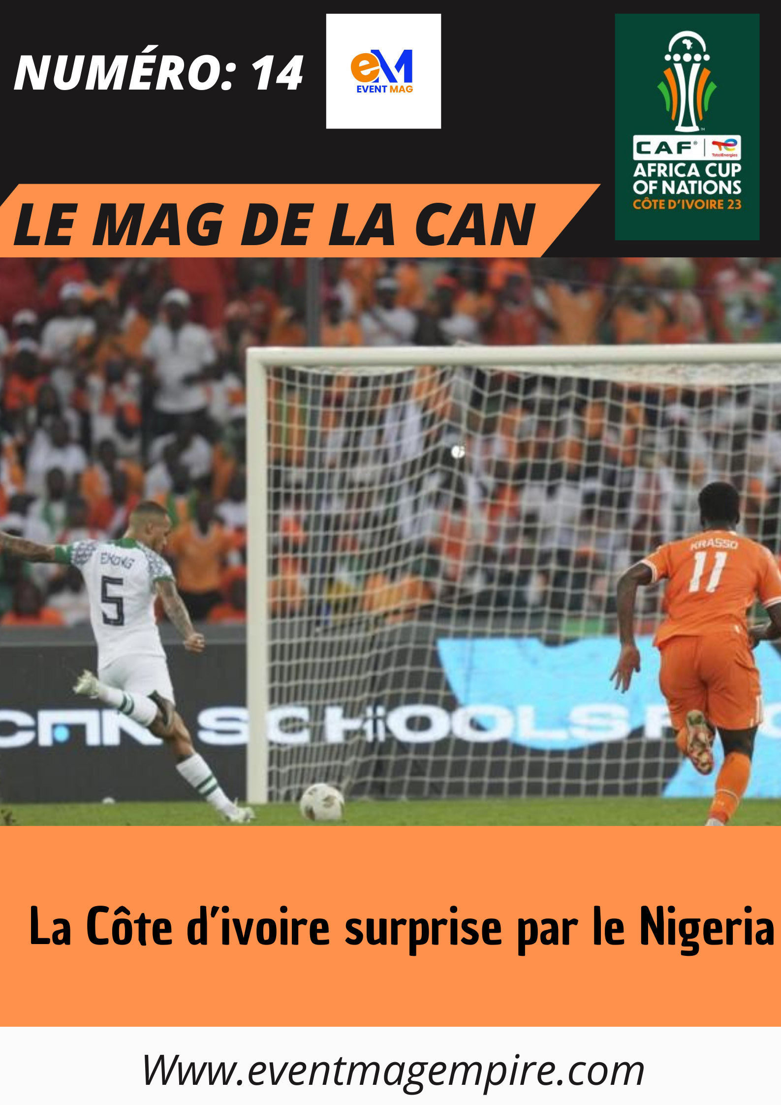 La Côte-d’Ivoire surprise par le Nigeria