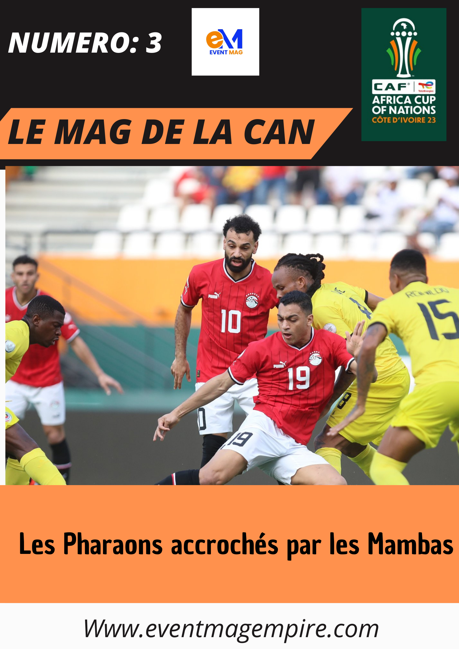 Les Pharaons accrochés par les Mambas