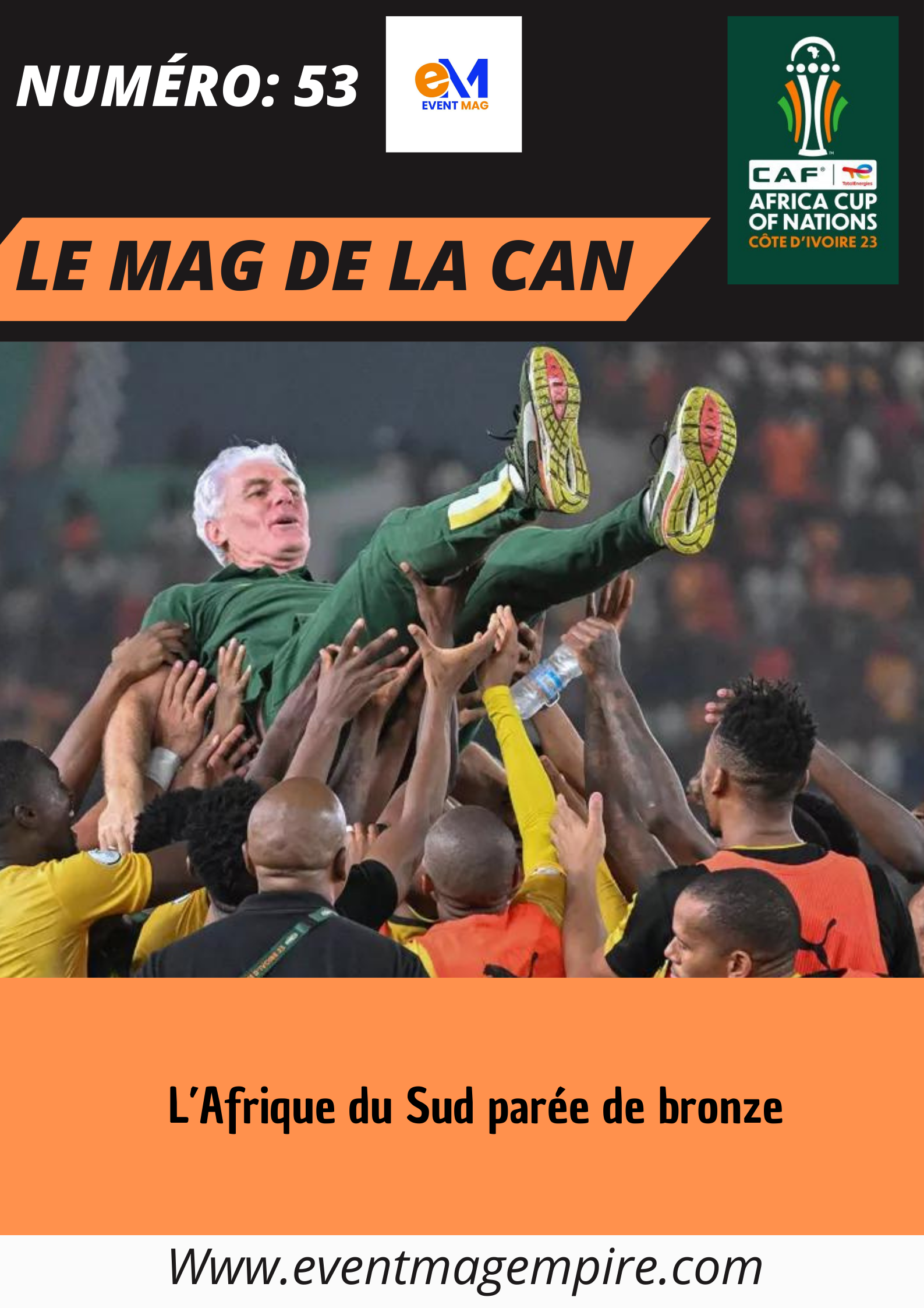 L’Afrique du Sud sacrée troisième de la CAN 2023